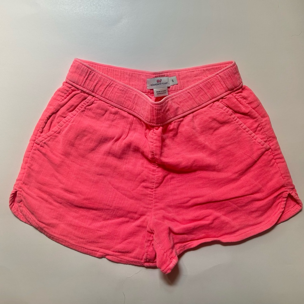 Vineyard Vines Pink Girls Shorts
